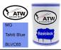 Preview: MG, Tahiti Blue, BLVC65: 500ml Lackdose, von ATW Autoteile West.